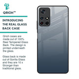 Smokey Grey Color Glass Case For Redmi Note 11T 5G