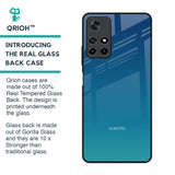 Celestial Blue Glass Case For Redmi Note 11T 5G