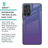 Indigo Pastel Glass Case For Redmi Note 11T 5G