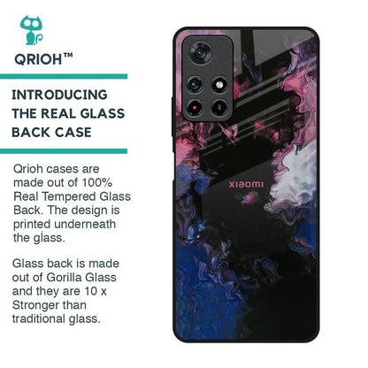 Smudge Brush Glass case for Redmi Note 11T 5G
