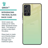 Mint Green Gradient Glass Case for Redmi Note 11T 5G