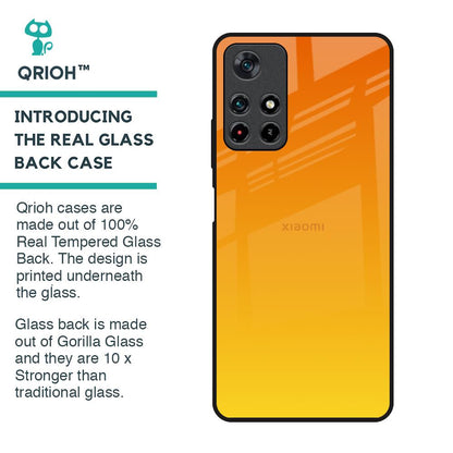 Sunset Glass Case for Redmi Note 11T 5G