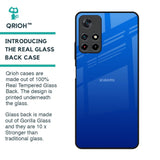 Egyptian Blue Glass Case for Redmi Note 11T 5G