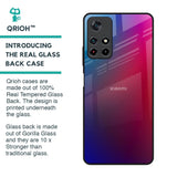Magical Color Shade Glass Case for Redmi Note 11T 5G