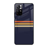 Tricolor Stripes Redmi Note 11T 5G Glass Cases & Covers Online