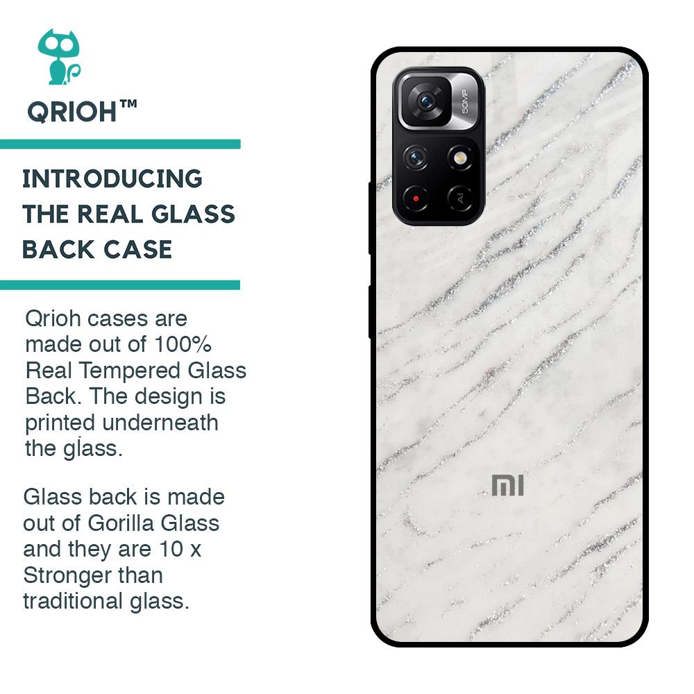 Polar Frost Glass Case for Redmi Note 11T 5G