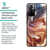 Exceptional Texture Glass Case for Redmi Note 11T 5G