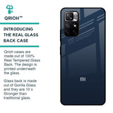 Overshadow Blue Glass Case For Redmi Note 11T 5G
