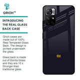 Deadlock Black Glass Case For Redmi Note 11T 5G