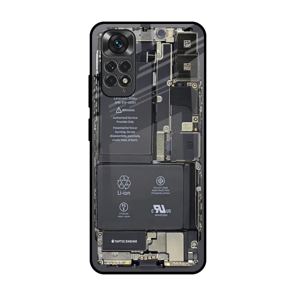 Skeleton Inside Redmi Note 11S Glass Back Cover Online