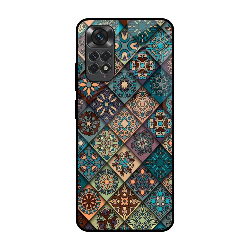 Retro Art Redmi Note 11S Glass Back Cover Online