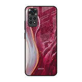 Crimson Ruby Redmi Note 11S Glass Back Cover Online