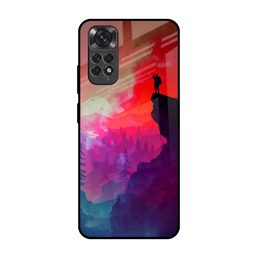 Dream So High Redmi Note 11S Glass Back Cover Online