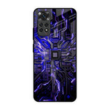 Techno Color Pattern Redmi Note 11S Glass Back Cover Online