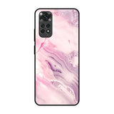 Diamond Pink Gradient Redmi Note 11S Glass Back Cover Online