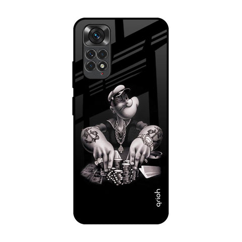 Gambling Problem Redmi Note 11S Glass Back Cover Online