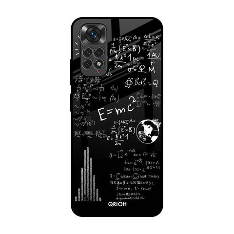 Funny Math Redmi Note 11S Glass Back Cover Online