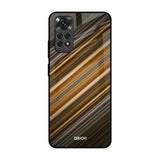 Diagonal Slash Pattern Redmi Note 11S Glass Back Cover Online