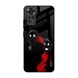 Shadow Character Redmi Note 11S Glass Back Cover Online