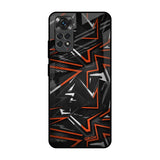 Vector Art Redmi Note 11S Glass Back Cover Online