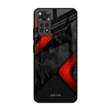 Modern Camo Abstract Redmi Note 11S Glass Back Cover Online