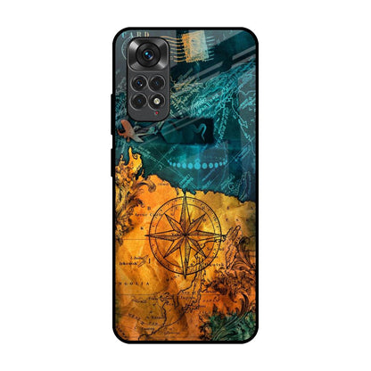 Architecture Map Redmi Note 11S Glass Back Cover Online