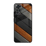 Tri Color Wood Redmi Note 11S Glass Back Cover Online