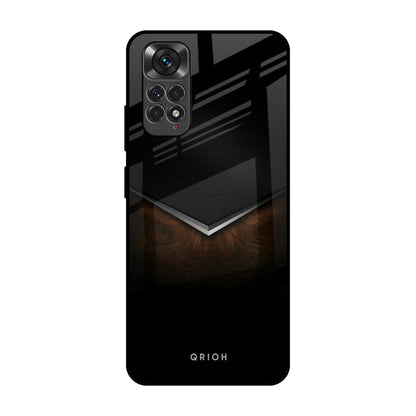 Dark Walnut Redmi Note 11S Glass Back Cover Online