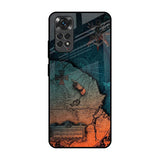 Geographical Map Redmi Note 11S Glass Back Cover Online