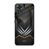 Black Warrior Redmi Note 11S Glass Back Cover Online