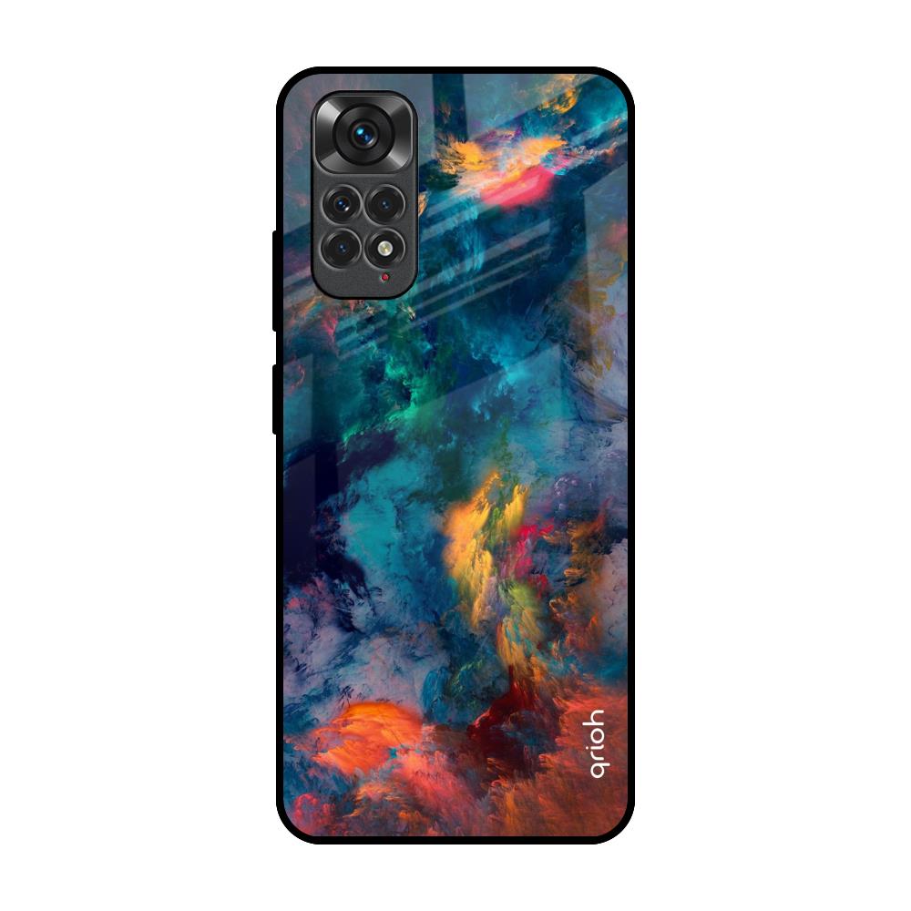 Cloudburst Redmi Note 11S Glass Back Cover Online