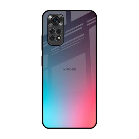 Rainbow Laser Redmi Note 11S Glass Back Cover Online