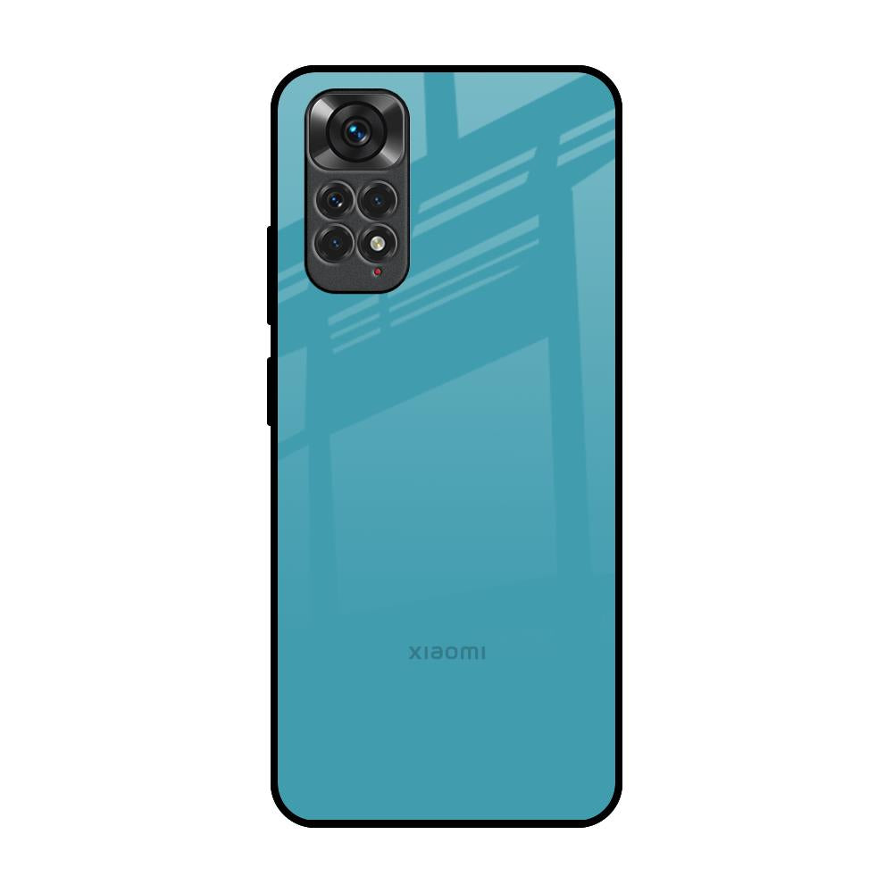 Oceanic Turquiose Redmi Note 11S Glass Back Cover Online