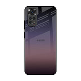 Grey Ombre Redmi Note 11S Glass Back Cover Online