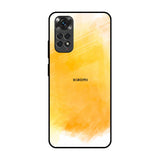 Rustic Orange Redmi Note 11S Glass Back Cover Online