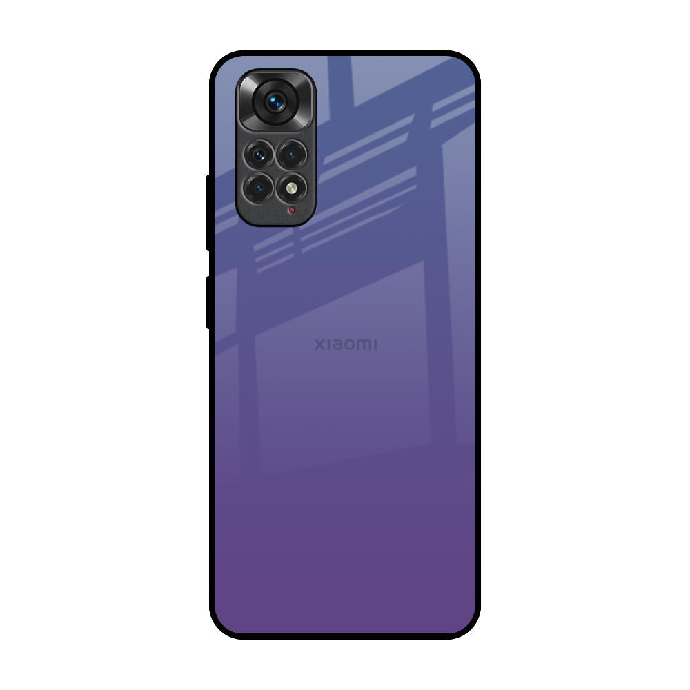 Indigo Pastel Redmi Note 11S Glass Back Cover Online