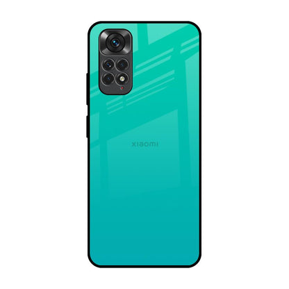 Cuba Blue Redmi Note 11S Glass Back Cover Online