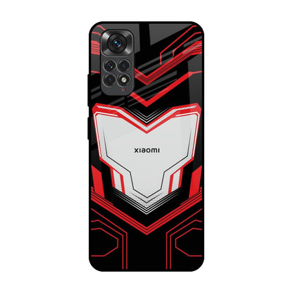 Quantum Suit Redmi Note 11S Glass Back Cover Online