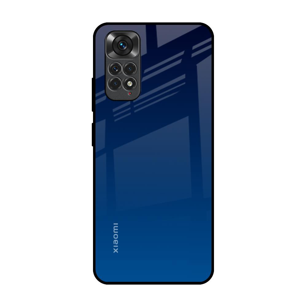 Very Blue Redmi Note 11S Glass Back Cover Online