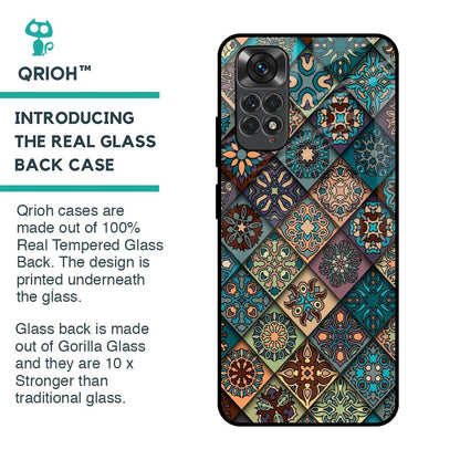 Retro Art Glass Case for Redmi Note 11S