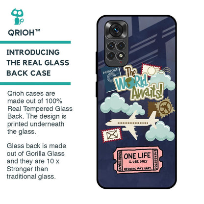 Tour The World Glass Case For Redmi Note 11S