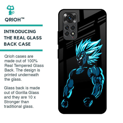 Pumped Up Anime Glass Case for Redmi Note 11S