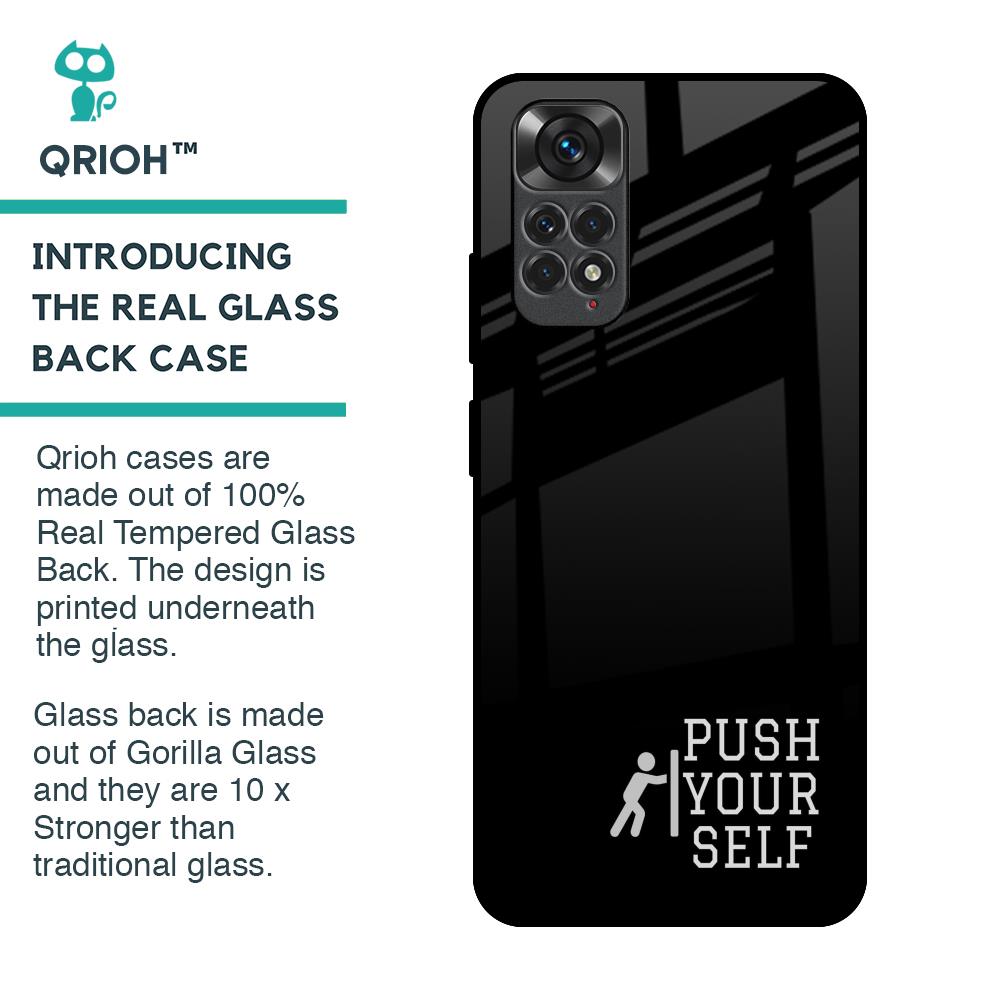 Push Your Self Glass Case for Redmi Note 11S