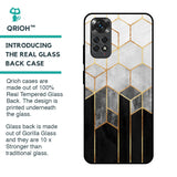 Tricolor Pattern Glass Case for Redmi Note 11S