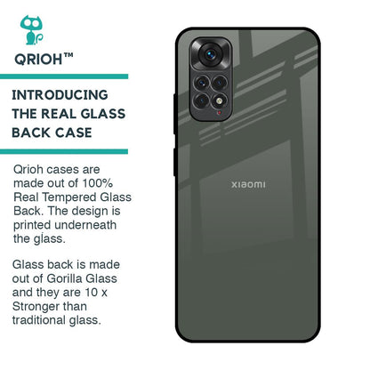 Charcoal Glass Case for Redmi Note 11S