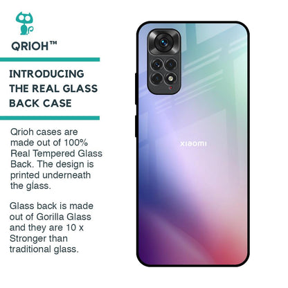 Abstract Holographic Glass Case for Redmi Note 11S