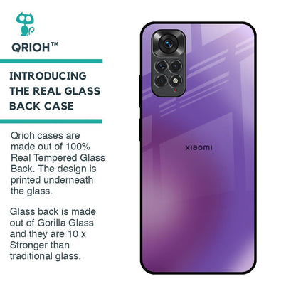 Ultraviolet Gradient Glass Case for Redmi Note 11S
