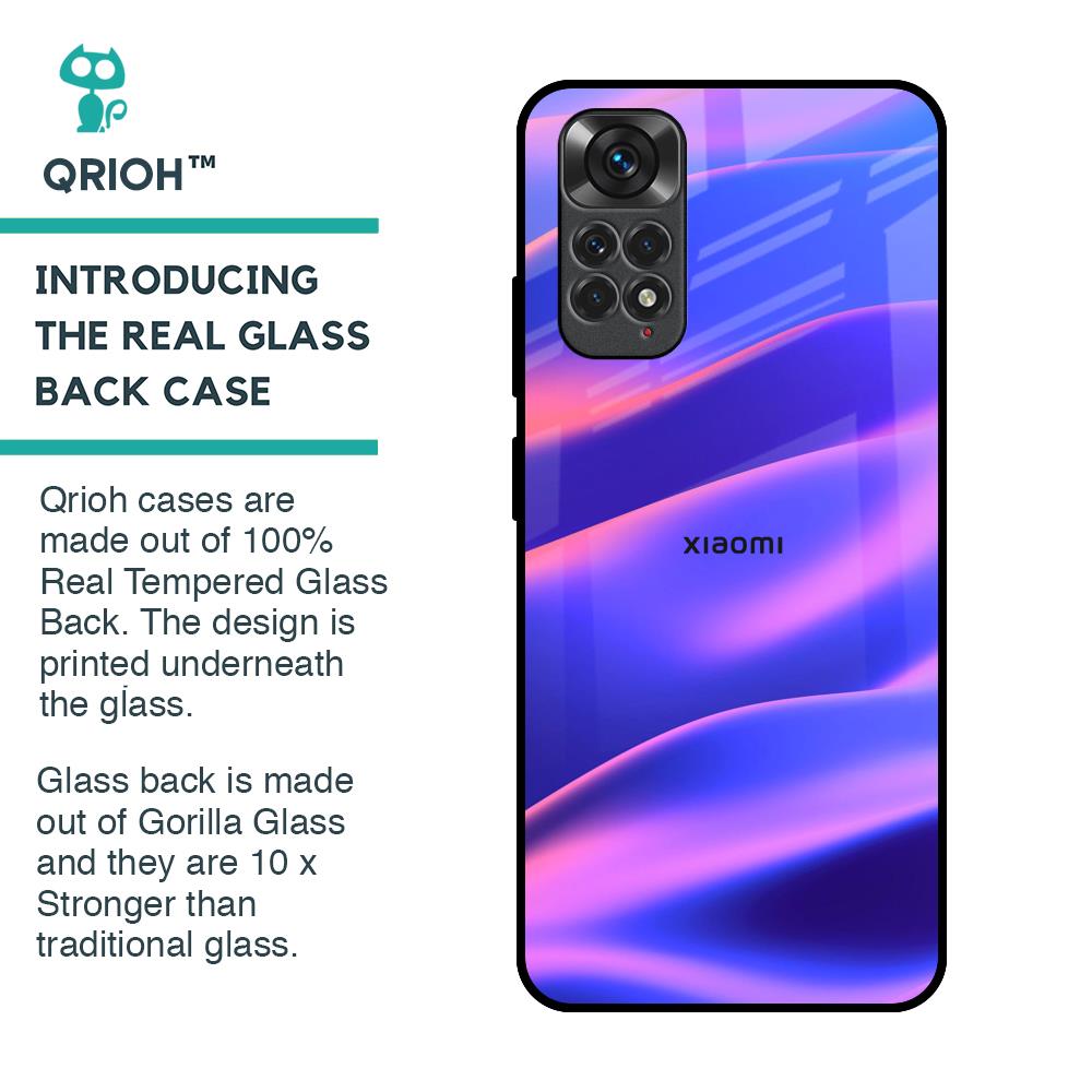 Colorful Dunes Glass Case for Redmi Note 11S