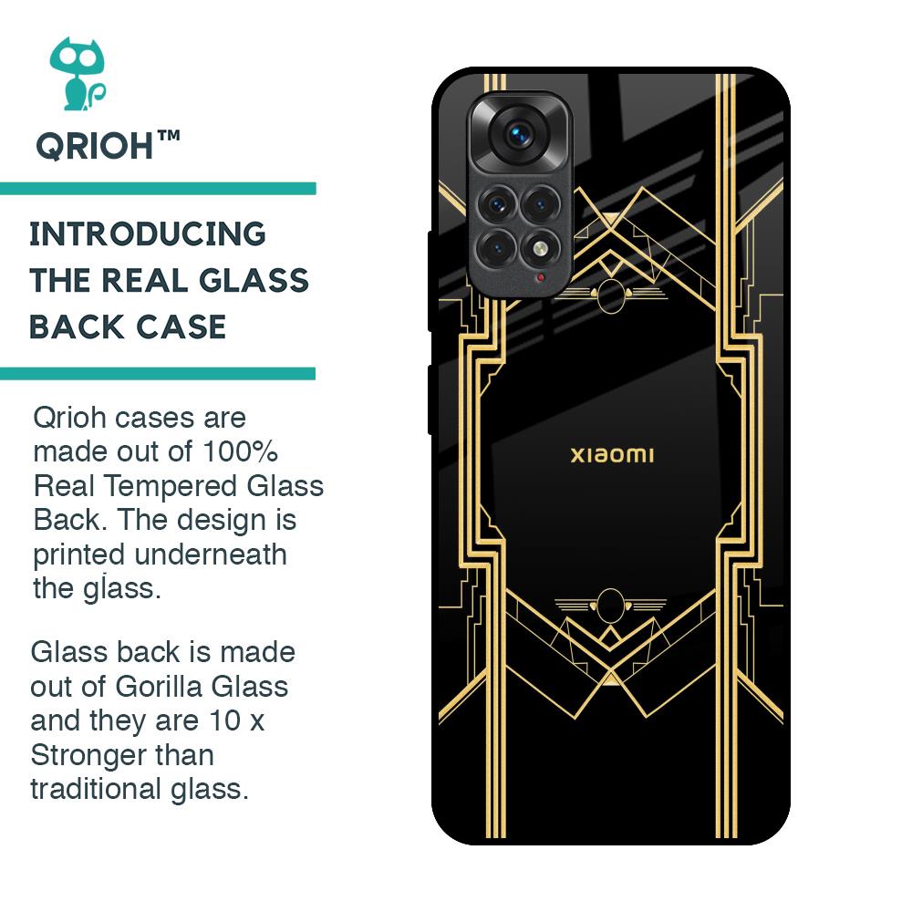 Sacred Logo Glass Case for Redmi Note 11S
