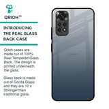 Smokey Grey Color Glass Case For Redmi Note 11S